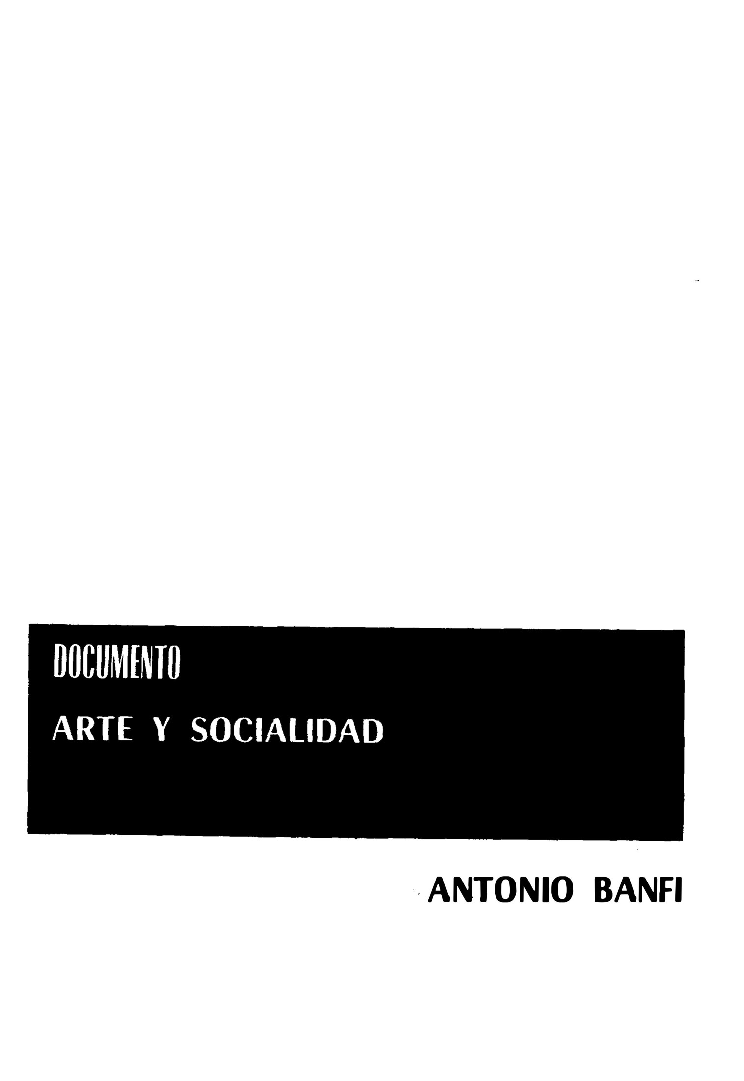 Documento Arte y Socialidad